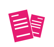 Icon pinkes Preisblatt