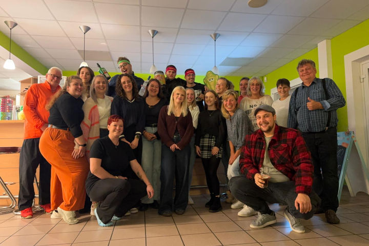 Mitarbeiterteam des Pächters der Gaststätte "Forsthaus Coswig" aus der Saison 2025